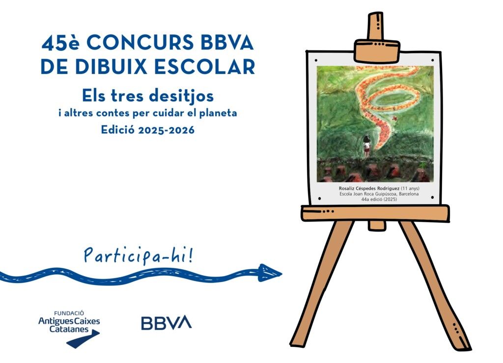 Abierta la convocatoria de la 45ª edición del Concurso BBVA de Dibujo Escolar