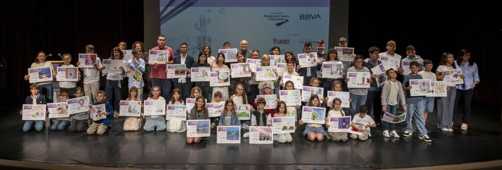 Es concedeixen els premis de la 45a edició del Concurs BBVA de Dibuix Escolar