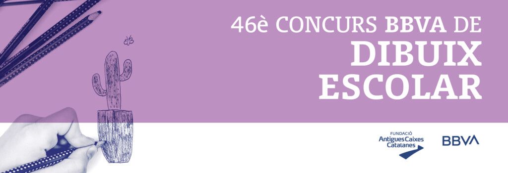 S’obre la convocatòria de la 46a edició del Concurs BBVA de Dibuix Escolar